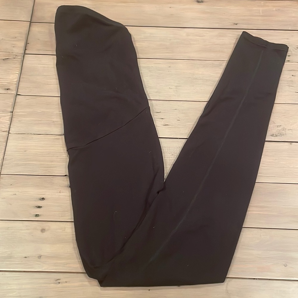 a.glow Black Maternity Leggings S